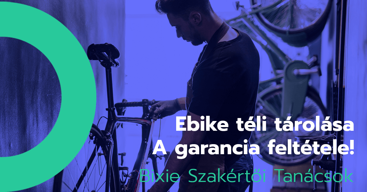Elektromos kerékpár téli tárolása – Így lesz profi!