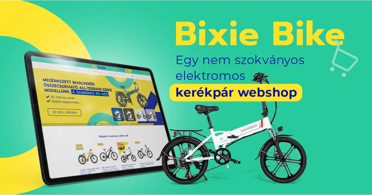 Bixie Bike – A nem szokványos elektromos kerékpár webshop