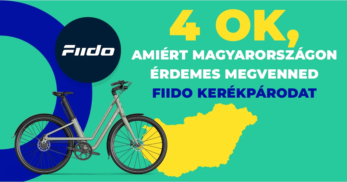 4 ok, amiért Magyarországon érdemes megvenned Fiido kerékpárodat