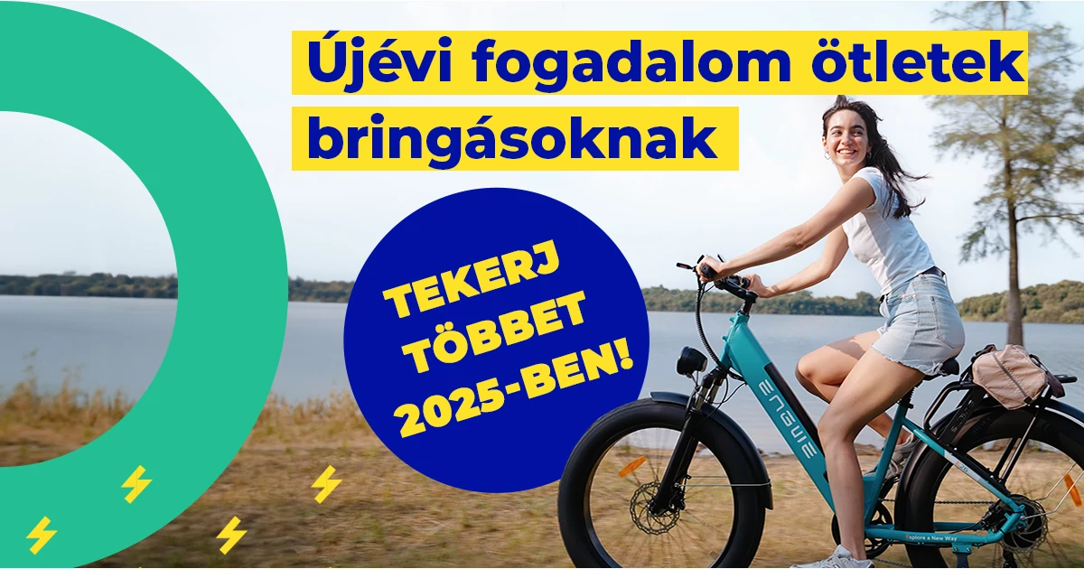 Újévi fogadalom ötletek bringásoknak - Tekerj többet 2025-ben!