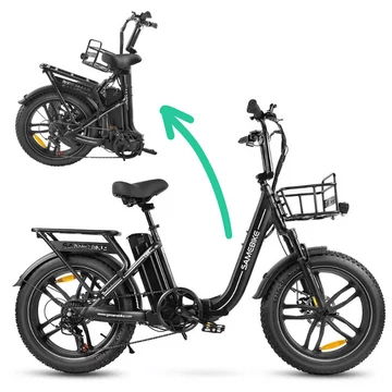 SAMEBIKE C05 PRO 500W összehajtható elektromos kerékpár