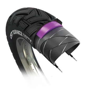 CST Tourance / Ride Ambro 20"x4.0" Fat Bike Külső Gumi – Defender Mix Defektvédelemmel (E-Bike Ready 50km/h)