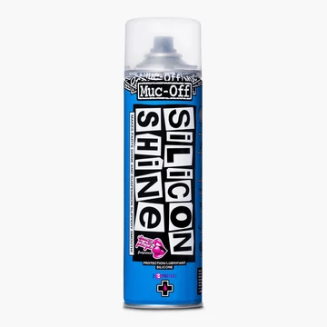 Muc-Off Silicon Shine fényező és védőspray 500 ml