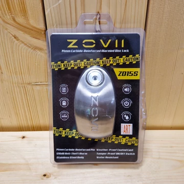 Zovii ZD15S féktárcsa lakat – 120 dB riasztóval, ART 4 minősítéssel