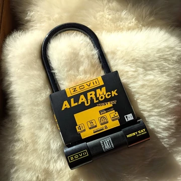 Zovii ZUG U-lakat 120 dB riasztóval és 14 mm-es edzett acél kengyellel