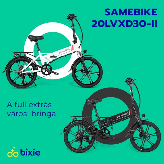 SAMEBIKE 20LVXD30-II összehajtható elektromos kerékpár | Bixie