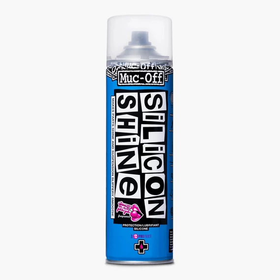 Muc-Off Silicon Shine fényező és védőspray 500 ml