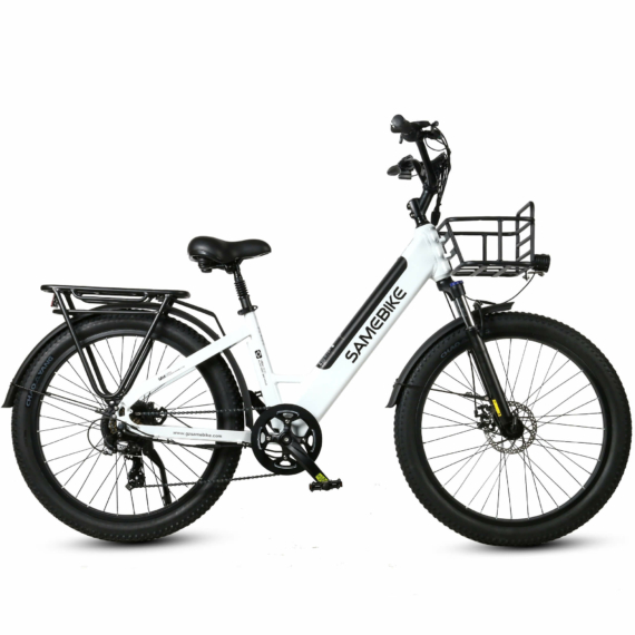 SAMEBIKE RS-A01 - Kényelmes elektromos városi kerékpár 