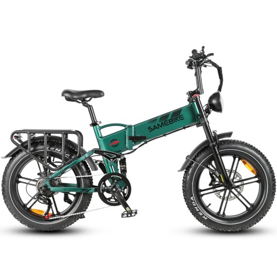 SAMEBIKE RS-A02 - Bivalyerős összecsukható all-terrain fat bike elektromos kerékpár