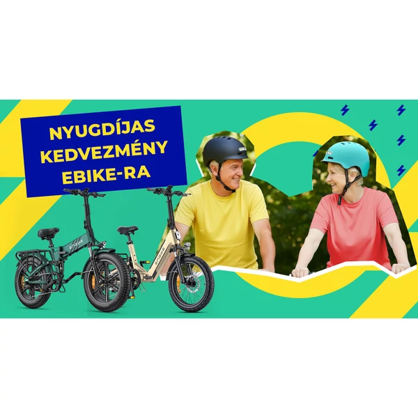 Nyugdíjas kedvezmény e-bike vásárlásra