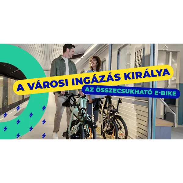 A városi ingázás királya: az összecsukható e-bike