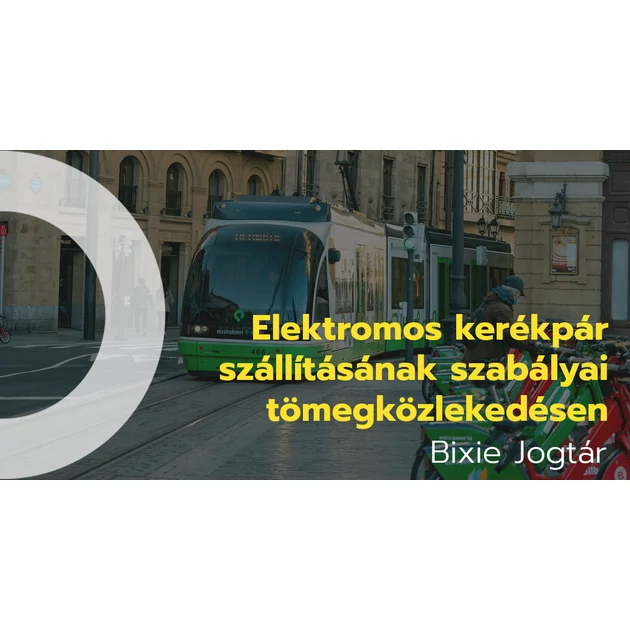 Elektromos kerékpár szállítása buszon, vonaton, tömegközlekedésen
