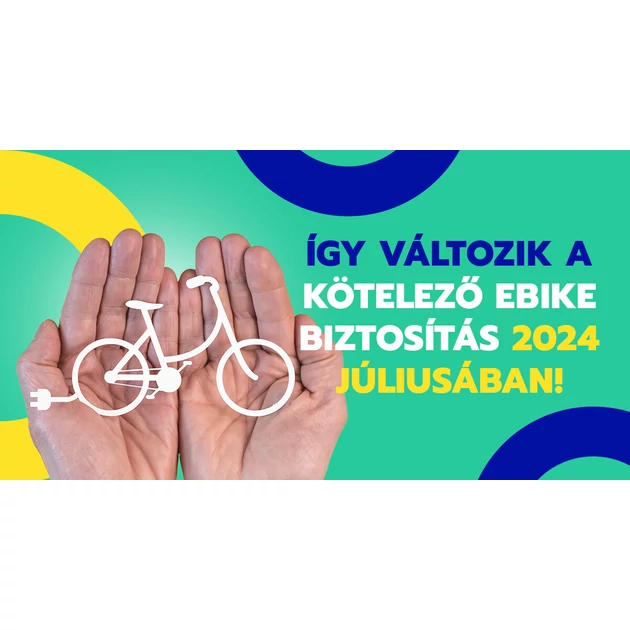 Így változik a kötelező ebike biztosítás 2024 júliusában