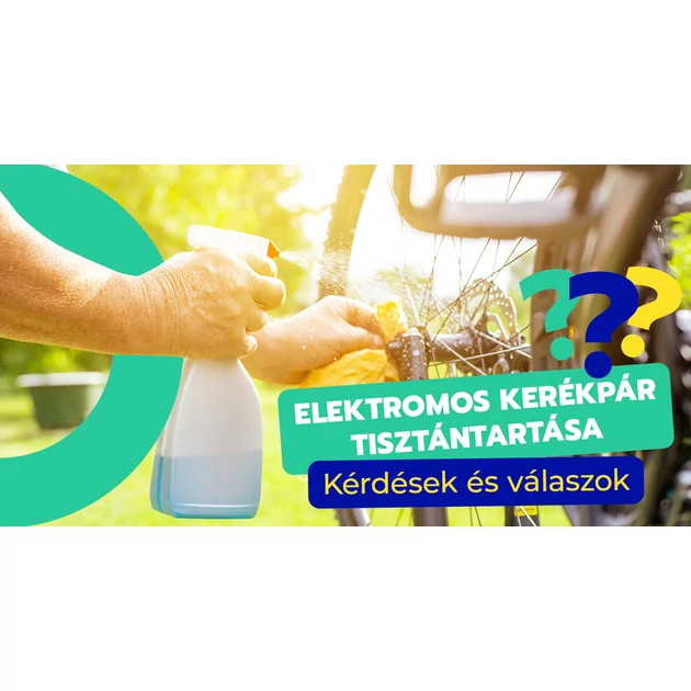 Elektromos kerékpár tisztántartása – Kérdések és válaszok