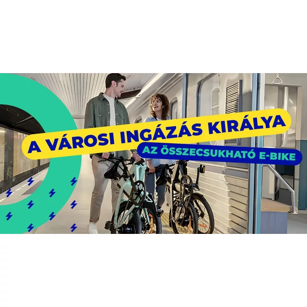 A városi ingázás királya: az összecsukható e-bike
