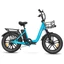 SAMEBIKE C05 Pro 20" 500W ciánkék