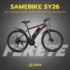 Kép 7/30 - Barangolós bicikli szabadidős kikapcsolódáshoz - SAMEBIKE SY26 26" 350W  